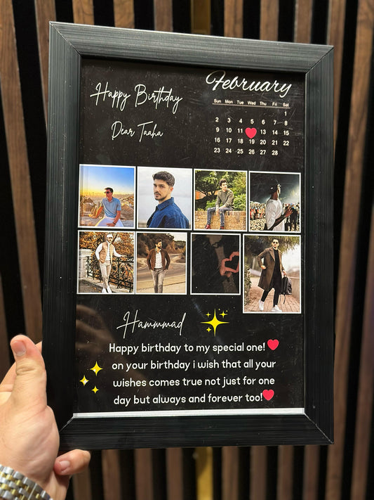 8 PIC FRAME BIRTHDAY
