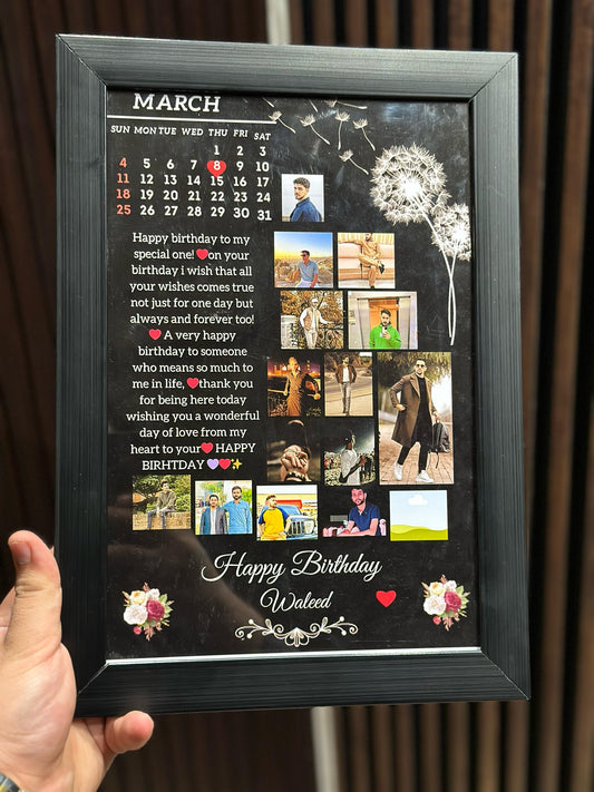 15 PIC WOODEN FRAME