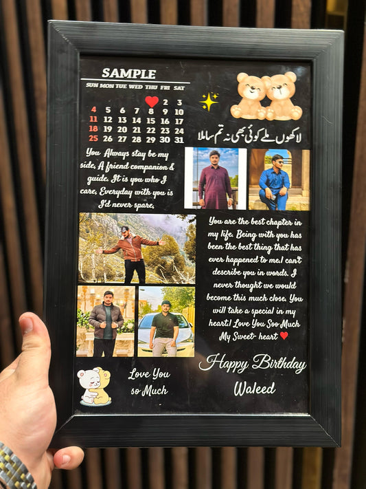 5 PIC PHOTO FRAME