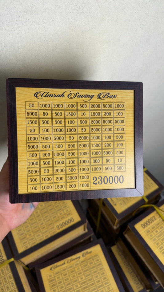 umrah saving  box