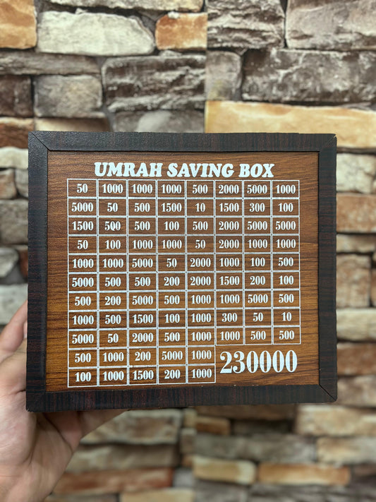 new umrah saving box
